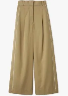 【美品最安値✨️】SNIDEL タックラインパンツ BEG