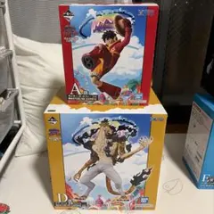 ワンピース MASTERLISE A&D セット　ルフィ　ロブルッチ