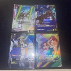 ガンダムカード　ガンダムエクシア　戦術予報士　パラレル2枚セット ガンダムカード ガンダムエクシア 戦術予報士 パラレル2枚セット