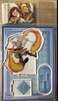 《未開封スクエア缶バッジ、アクリルフィギュア》葬送のフリーレン