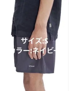 A.P.C. JJJJoundエディション ネイビー スイムショーツ　Sのサムネイル
