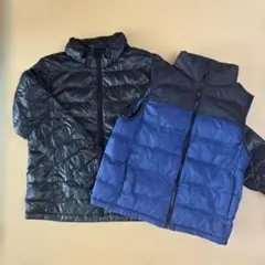 UNIQLOダウン2点セット【140サイズ】