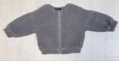 【最終セール】 futafuta フリースジャケット 95サイズ グレー　上着