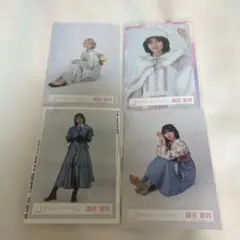 櫻坂46藤吉夏鈴 生写真 4枚セット