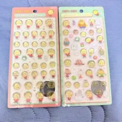 正規品 コジコジ ボンボンドロップシール 2種セット