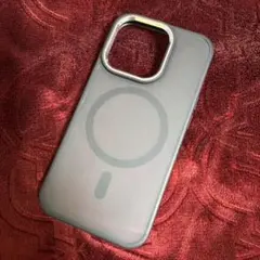 マグセーフ対応 黒iPhone15proケース