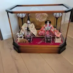 東京久月 雛人形 親王飾り ケース入り