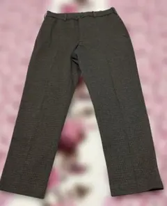 ユニクロ千鳥格子柄スマートアンクルパンツ❣️お値下げ中❣️