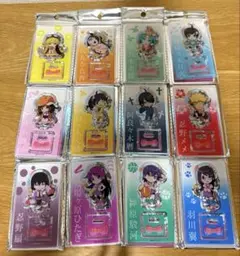 物語シリーズ アクリルスタンド　全12種 コンプリート　セリア