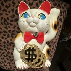 古色福猫　唐草模様 26cm 古色福猫 唐草模様 26cm - メルカリ