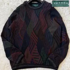 希少 90's TUNDRA 3D ニット セーター 菅田将暉 ツンドラ 2025年最新】tundra ニットの人気アイテム - メルカリ