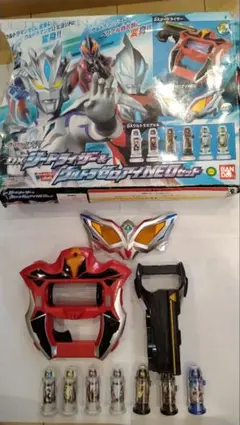DXジードライザー & ウルトラゼロアイNEOセット　ウルトラカプセル6個＋1個