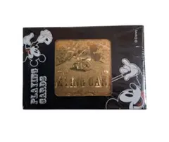 【最終価格】【新品】トランプ　Disneyミッキーマウスゴールドカードディズニー