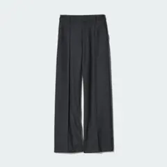 UNIQLO ブラッシュドジャージーワイドパンツ【丈長め】