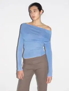 paloma-wool ライトブルー 長袖ニット