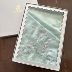 ベトナム手刺繍ハンカチ マイガーデン ポアンポアン - メルカリ