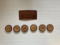 ボタン 6個 セーター カウチンセーター