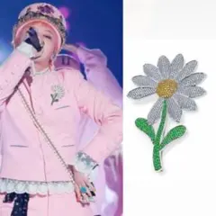 デイジー ピンブローチ　G-DRAGON