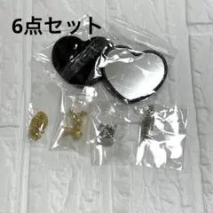 【新品未使用アクセサリー】イヤリング×2 ネックレス×2 ミラー×2☆6点セット