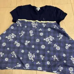 KUMIKYOKU フラワープリント Tシャツ 130