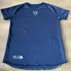 Under Armour ネイビー アンダーシャツ YLG