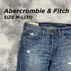 アバクロ ダメージ加工 デニム パンツ ジーンズ W31 メンズ【1336】のサムネイル