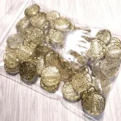 ①③ハンドメイド用ビーズ まとめ売り 円形 55g