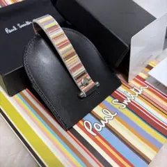 極美品　ポール・スミス　Paul Smith　キークロシェット　ベル型キーケース