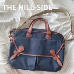 【美品】THE HILL-SIDEザヒルサイド ビジネスバッグ2wayキャンバス
