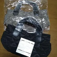 【匿名配送】デニーズ2026年限定キルティングトートバッグ２点セット