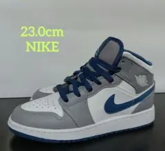 エアジョーダン Nike AirJordan 1Mid TrueBlue ブルー