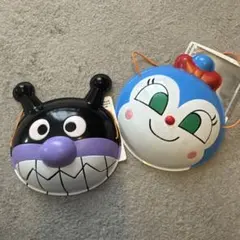 アンパンマン おめん　コキンちゃん　バイキンマン　　2個セット