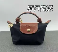 ロンシャン トート ショルダーバッグ プリアージュ XS ブラック