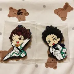 ハイキュー!! 【及川徹・岩泉一】でふぉラバ 朝トレ キーホルダー