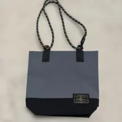 D.KELLY トートバッグ グレー×ブラック　2ウェイ