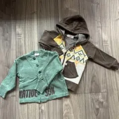 男の子　90 トップス　パーカー　セット売りのサムネイル