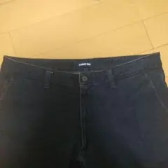 LAND'S END ダークブルー ストレートデニム　BIG SIZE