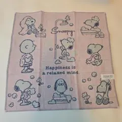 スヌーピー　3重ガーゼ　ウォッシュタオル　ハンドタオル　Peanutsのサムネイル