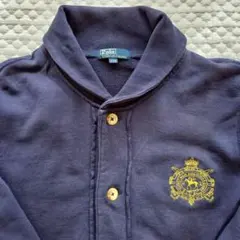 POLO RALPH LAUREN カーディガン 170 ネイビー