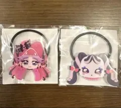 キミとアイドルプリキュア ダイカットヘアゴム　メロロン・キュアキッス　２点セット