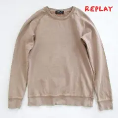 【REPLAY】リプレイ　ダメージ加工　トレーナー　0111