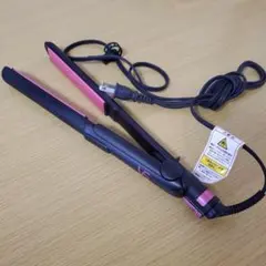 VS SASSOON ストレートヘアアイロン ブラック・ピンク