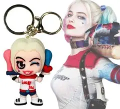 「ハーレイ・クイン/スーサイド・スクワッド マスコット キーホルダー」jo-db