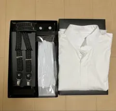 タカミブライダル　結婚式新郎シャツ&小物5点セット