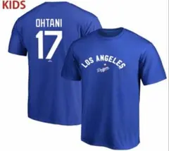 kids Fanatics Dodgers 大谷翔平 Tシャツ ブルー 150