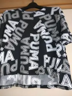 PUMA ロゴプリント 半袖シャツ
