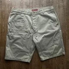 OLD Supreme チノハーフパンツ ボタンフライ ベージュ 34インチ Lのサムネイル