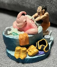 ドラカプ　ドラゴンボールフィギュア　ブウ　サタン　お風呂