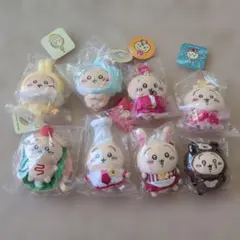 未開封 ちいかわ ぴたれすと 19個セット マスコット ぬいぐるみ まとめ