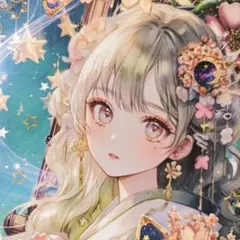 和風poyo ☆彡おすそ分けファイル　６穴バインダー　眺めて楽しめる ＋素材入り